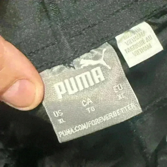 Puma SE Way 1 Dri Cell Men’s XL Athletic Pants Back Zip Pocket Adj Ankles - Picture 6 of 9